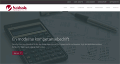 Desktop Screenshot of falstad.no
